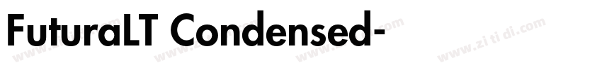FuturaLT Condensed字体转换